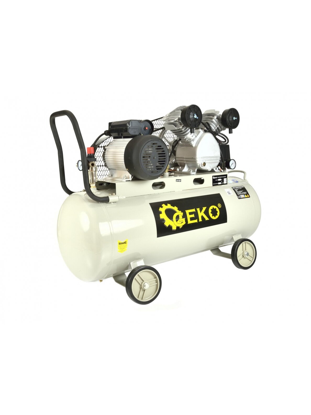 100L alyva suteptas oro kompresorius V-Twin 9 bar 390 l/min 2