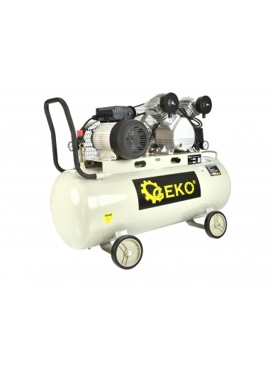 100L alyva suteptas oro kompresorius V-Twin 9 bar 390 l/min 2 100L alyva suteptas oro kompresorius V-Twin 9 bar 390 l/min 2