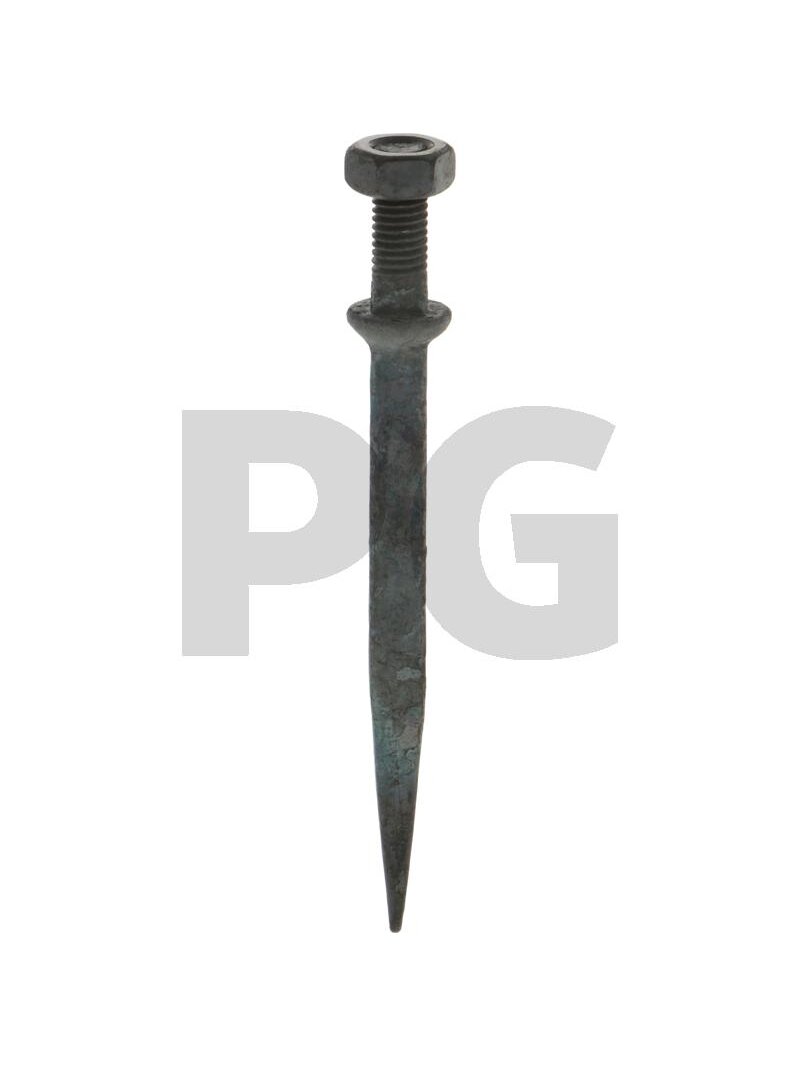 15 X 150 Akėčių noragas 1/2" Quenched and tempered, Tiesus