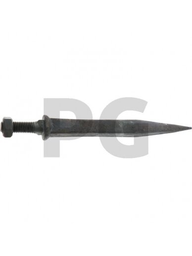 17 X 185 Akėčių noragas M14 Ov Quenched and tempered, Tiesus 17 X 185 Akėčių noragas M14 Ov Quenched and tempered, Tiesus