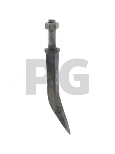 18 X 190 Akėčių noragas M14 Ov Quenched and tempered, Išlenktas 18 X 190 Akėčių noragas M14 Ov Quenched and tempered, Išlenktas