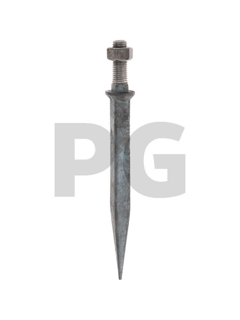 18 X 190 Akėčių noragas M14 Natural hard, Tiesus 18 X 190 Akėčių noragas M14 Natural hard, Tiesus