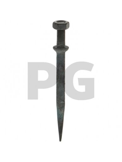 20 X 220 Akėčių noragas M16 Quenched and tempered, Tiesus 20 X 220 Akėčių noragas M16 Quenched and tempered, Tiesus