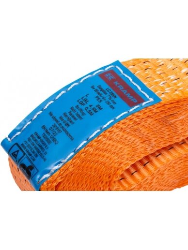 50 tipo tvirtinimo diržas, 25 kN 5 m 2 50 tipo tvirtinimo diržas, 25 kN 5 m 2