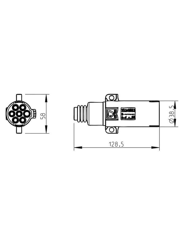 7 kontaktų kištukas 3