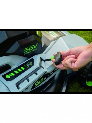 Akumuliatorinė savaeigė vejapjovė EGO Power+ LM2236E-SP, 55cm 6 Akumuliatorinė savaeigė vejapjovė EGO Power+ LM2236E-SP, 55cm 6