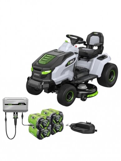 Akumuliatorinis sodo traktoriukas EGO Power+ TR4201E Akumuliatorinis sodo traktoriukas EGO Power+ TR4201E