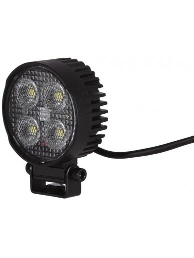 Apvalus darbinis žibintas, 4 LED, 1700lm, 12/24V, "ValueFit", gamintojas "Hella Apvalus darbinis žibintas, 4 LED, 1700lm, 12/24V, "ValueFit", gamintojas "Hella