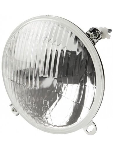 Apvalus priekinis žibintas, 12 V, skaidrus, Ø 180 mm, "Hella Apvalus priekinis žibintas, 12 V, skaidrus, Ø 180 mm, "Hella