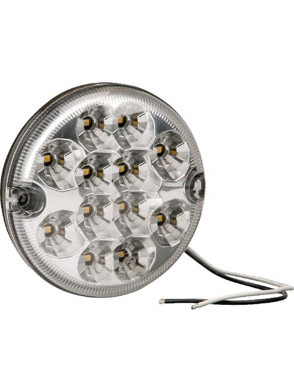 Atbulinės eigos lemputė LED, apvali, 12/24V, Ø 95 mm, gopart Atbulinės eigos lemputė LED, apvali, 12/24V, Ø 95 mm, gopart