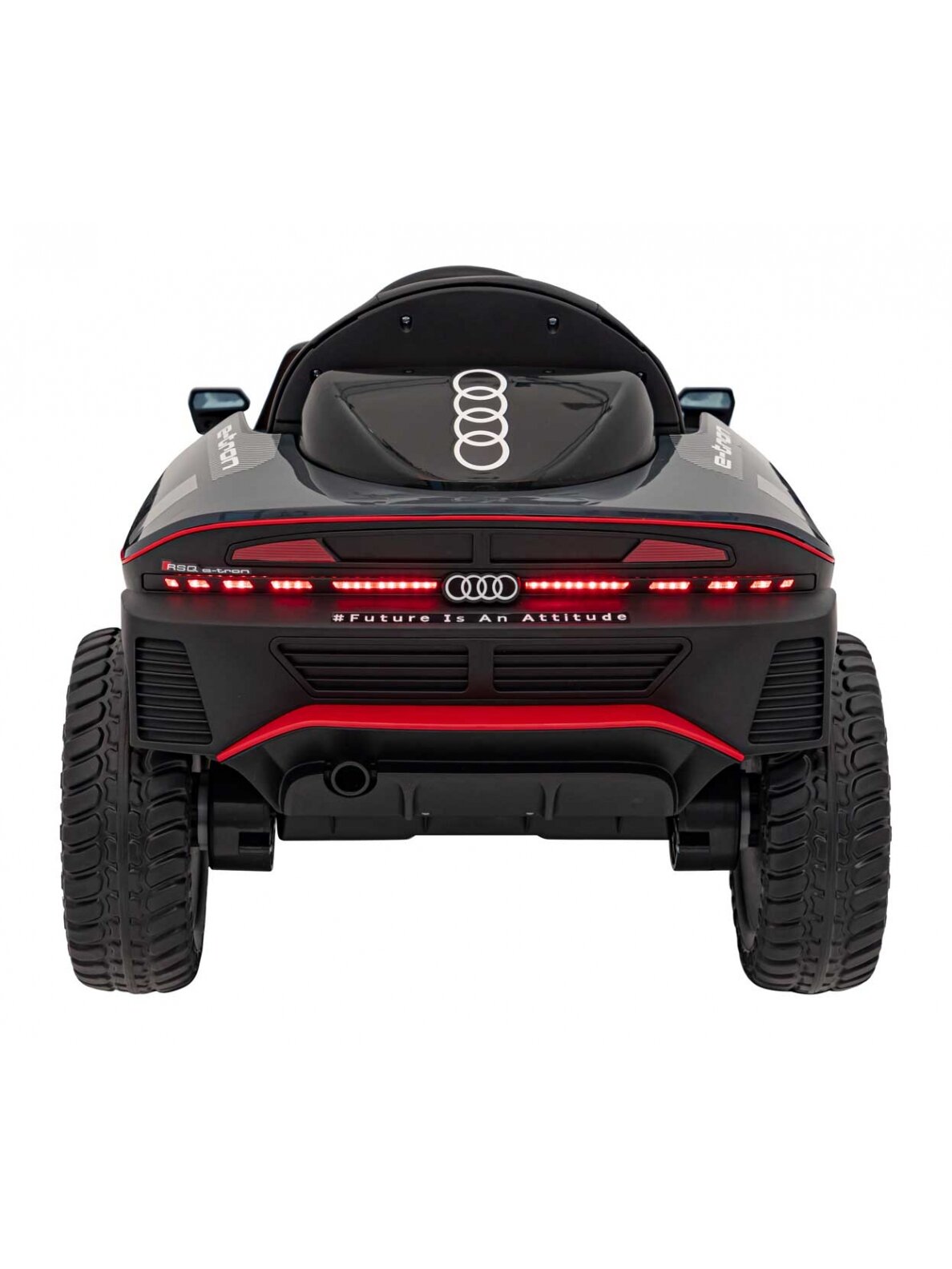 Audi RSQ E-TRON Pilka Elektromobilis vaikams 6