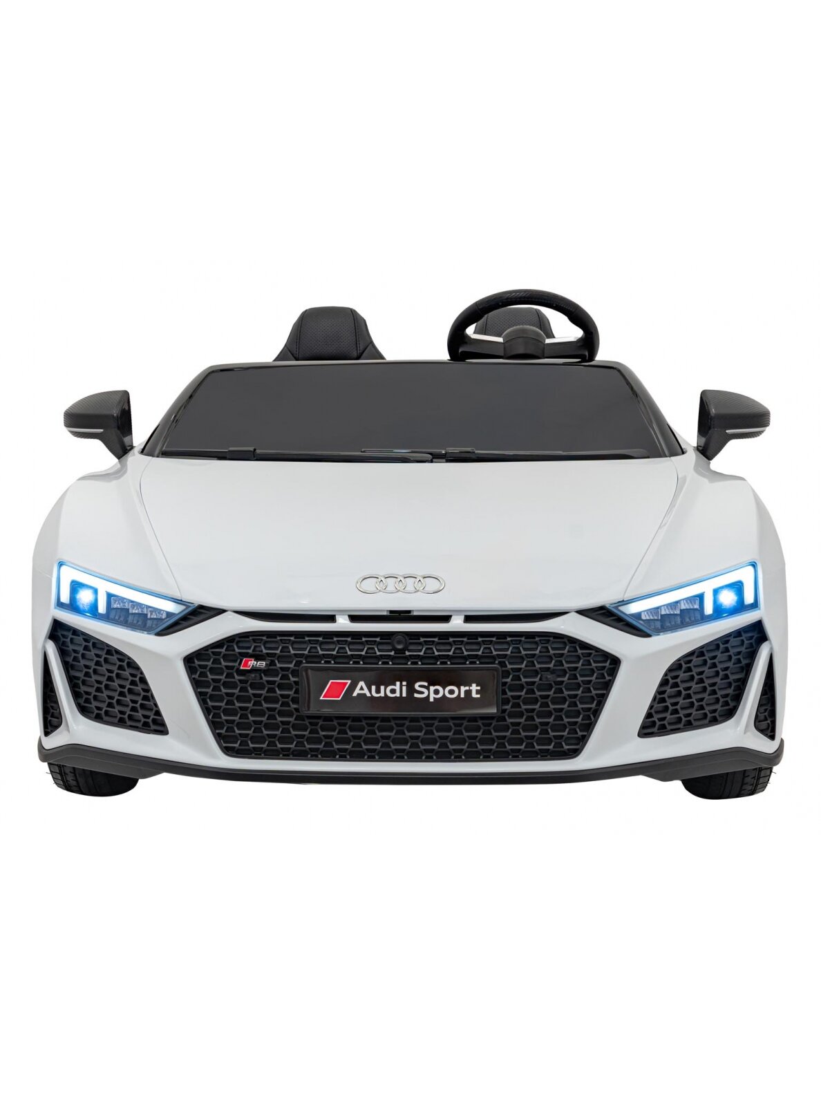 Audi Spyder R8 LIFT Elektromobilis vaikams Balta Audi Spyder R8 LIFT Elektromobilis vaikams Balta