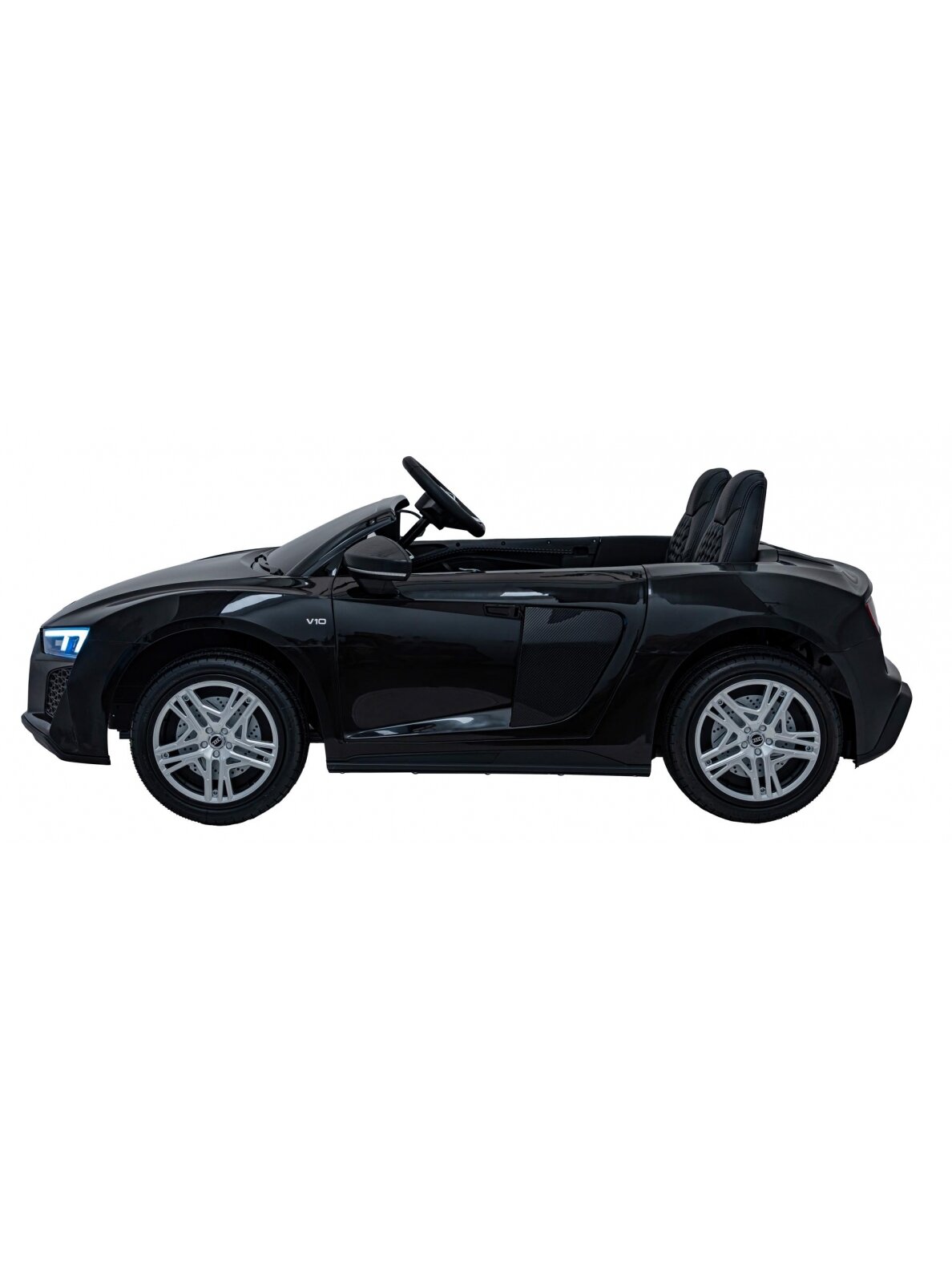 Audi Spyder R8 LIFT Elektromobilis vaikams Juoda 30 Audi Spyder R8 LIFT Elektromobilis vaikams Juoda 30