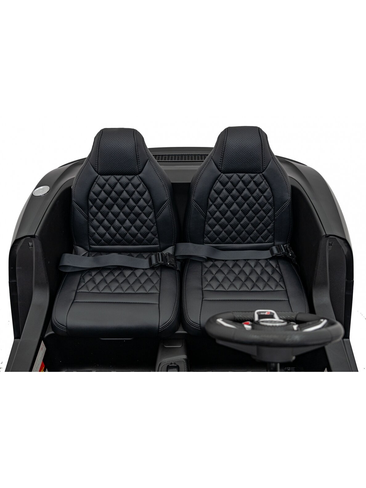 Audi Spyder R8 LIFT Elektromobilis vaikams Juoda 33 Audi Spyder R8 LIFT Elektromobilis vaikams Juoda 33