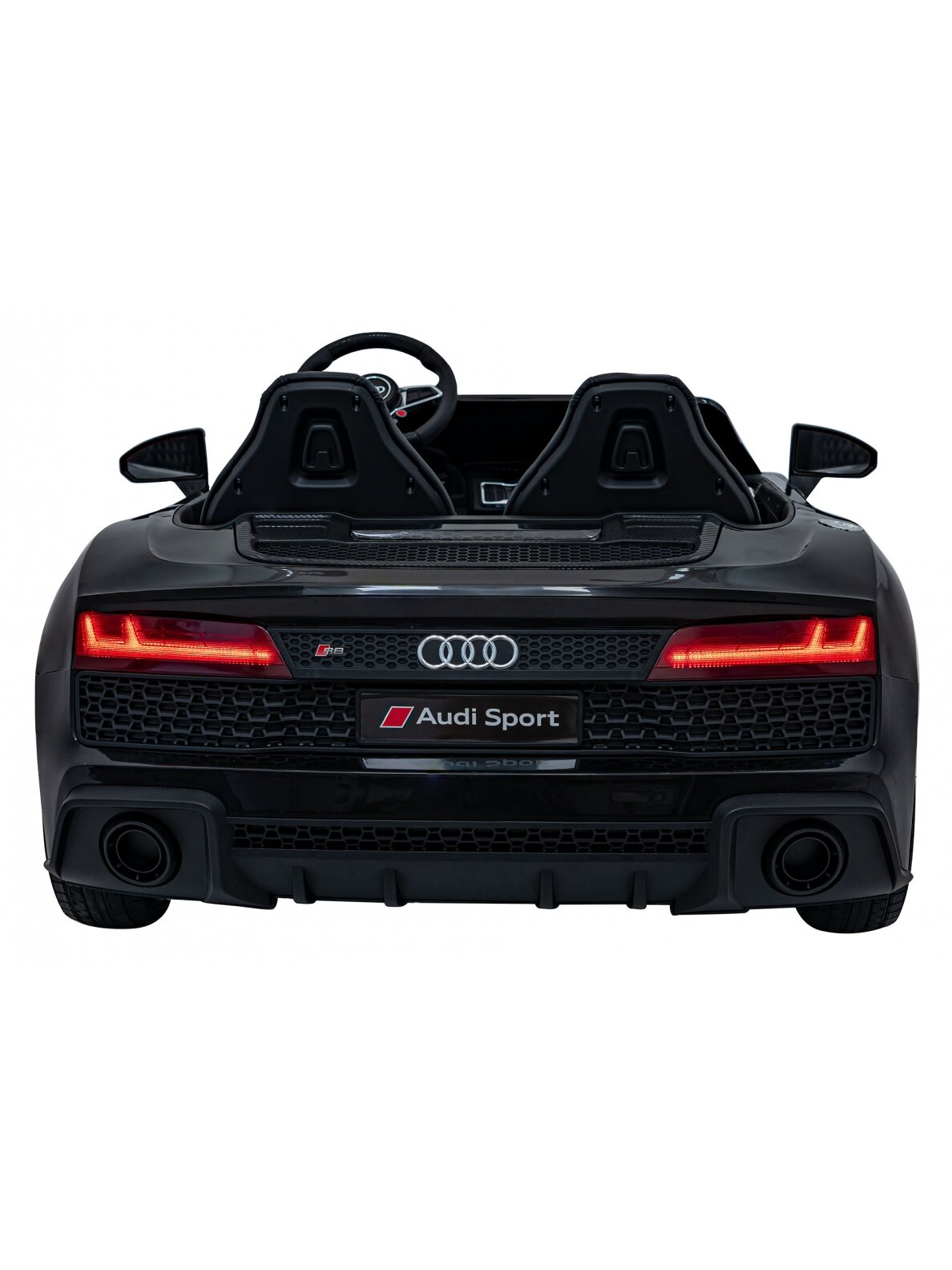 Audi Spyder R8 LIFT Elektromobilis vaikams Juoda 48 Audi Spyder R8 LIFT Elektromobilis vaikams Juoda 48