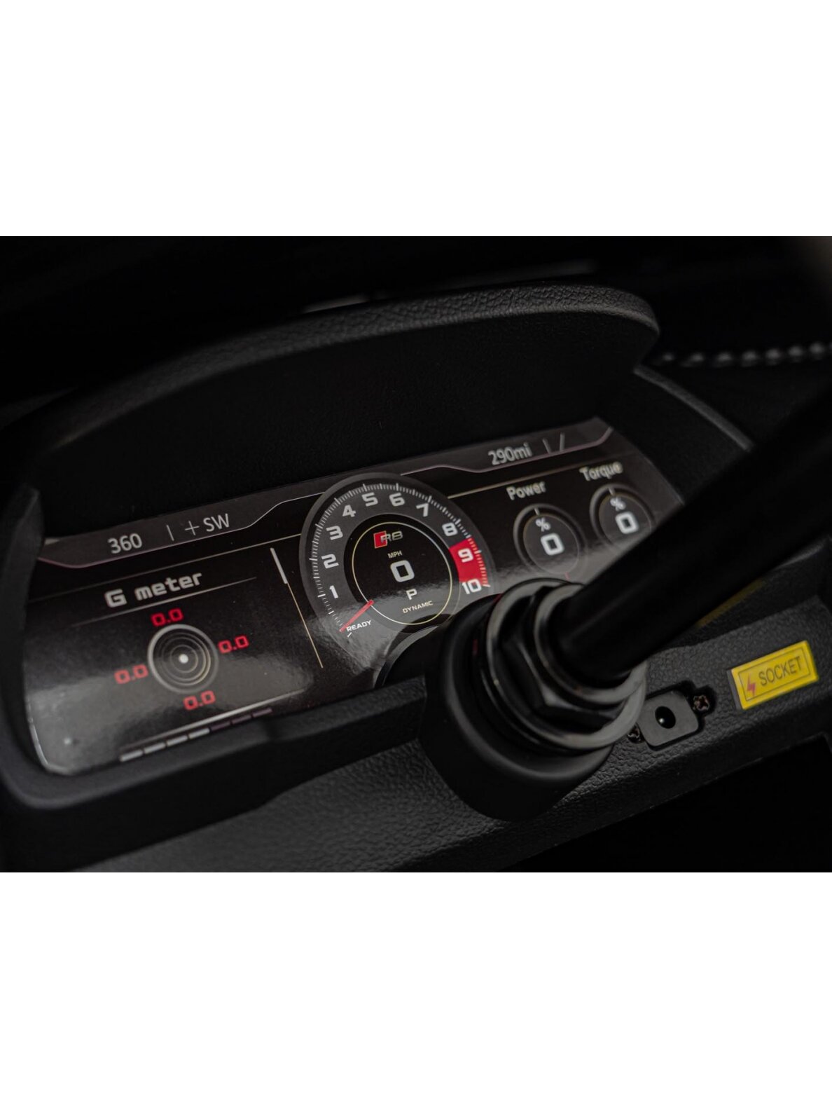 Audi Spyder R8 LIFT Elektromobilis vaikams STRONG Balta 18