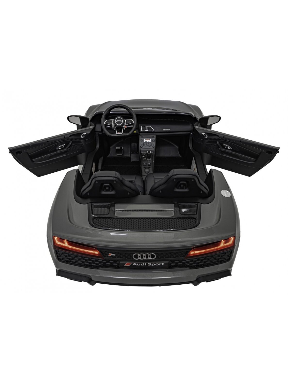 Audi Spyder R8 LIFT Elektromobilis vaikams STRONG Grey 24 Audi Spyder R8 LIFT Elektromobilis vaikams STRONG Grey 24