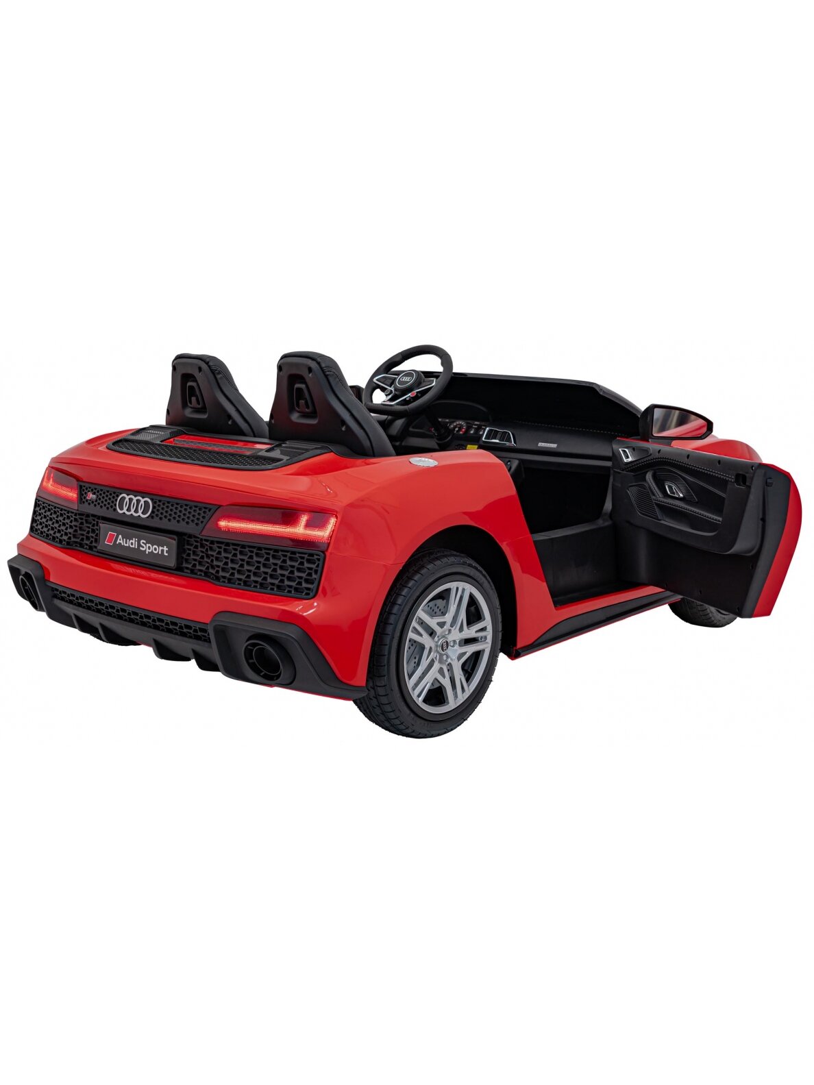 Audi Spyder R8 LIFT Elektromobilis vaikams STRONG Raudona 15 Audi Spyder R8 LIFT Elektromobilis vaikams STRONG Raudona 15
