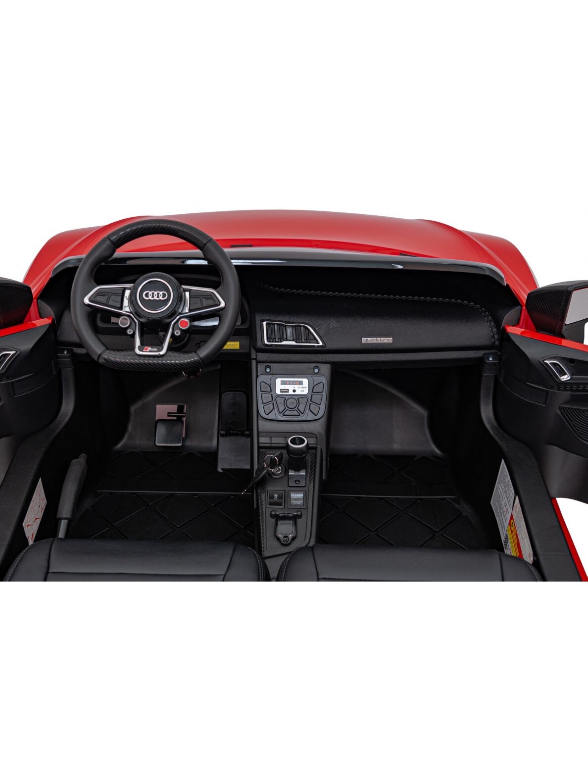 Audi Spyder R8 LIFT Elektromobilis vaikams STRONG Raudona 18 Audi Spyder R8 LIFT Elektromobilis vaikams STRONG Raudona 18