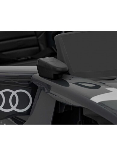 Audi RSQ E-TRON Pilka Elektromobilis vaikams 14