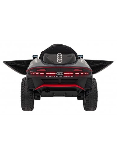 Audi RSQ E-TRON Pilka Elektromobilis vaikams 5