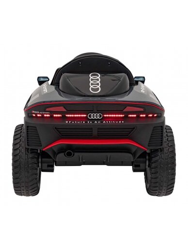 Audi RSQ E-TRON Pilka Elektromobilis vaikams 6