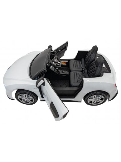 Audi Spyder R8 LIFT Elektromobilis vaikams Balta 13 Audi Spyder R8 LIFT Elektromobilis vaikams Balta 13