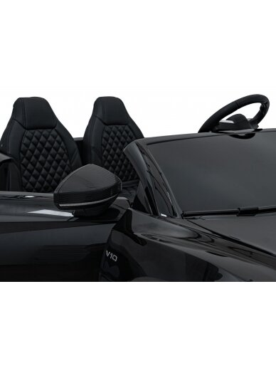 Audi Spyder R8 LIFT Elektromobilis vaikams Juoda 36 Audi Spyder R8 LIFT Elektromobilis vaikams Juoda 36