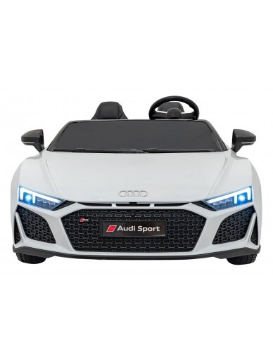 Audi Spyder R8 LIFT Elektromobilis vaikams STRONG Balta