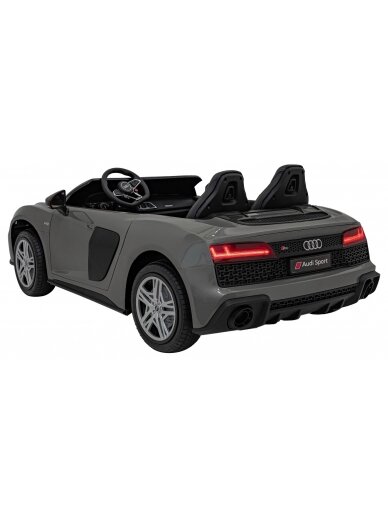 Audi Spyder R8 LIFT Elektromobilis vaikams STRONG Grey 20