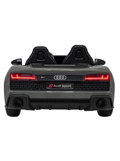 Audi Spyder R8 LIFT Elektromobilis vaikams STRONG Grey 21 Audi Spyder R8 LIFT Elektromobilis vaikams STRONG Grey 21