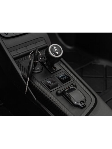 Audi Spyder R8 LIFT Elektromobilis vaikams STRONG Grey 36 Audi Spyder R8 LIFT Elektromobilis vaikams STRONG Grey 36