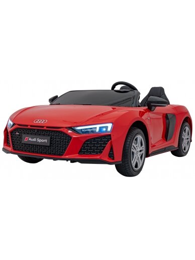 Audi Spyder R8 LIFT Elektromobilis vaikams STRONG Raudona 11 Audi Spyder R8 LIFT Elektromobilis vaikams STRONG Raudona 11