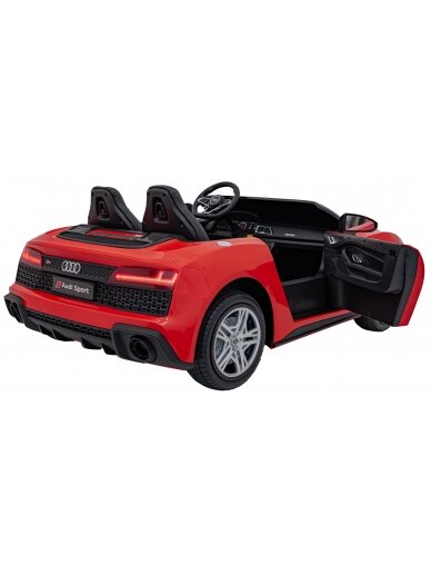 Audi Spyder R8 LIFT Elektromobilis vaikams STRONG Raudona 15 Audi Spyder R8 LIFT Elektromobilis vaikams STRONG Raudona 15