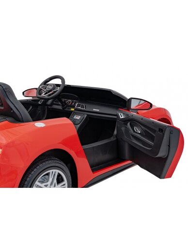 Audi Spyder R8 LIFT Elektromobilis vaikams STRONG Raudona 16 Audi Spyder R8 LIFT Elektromobilis vaikams STRONG Raudona 16