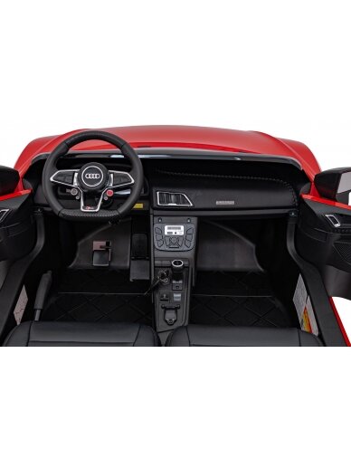 Audi Spyder R8 LIFT Elektromobilis vaikams STRONG Raudona 18 Audi Spyder R8 LIFT Elektromobilis vaikams STRONG Raudona 18