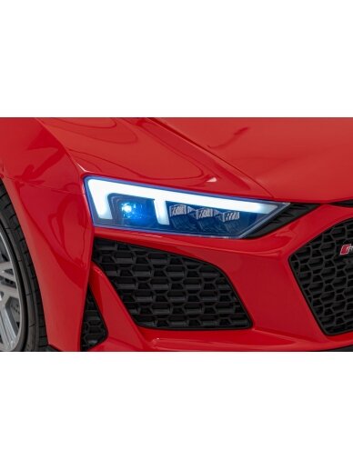 Audi Spyder R8 LIFT Elektromobilis vaikams STRONG Raudona 22 Audi Spyder R8 LIFT Elektromobilis vaikams STRONG Raudona 22