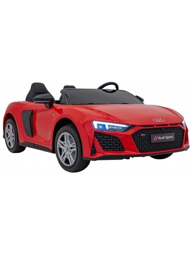 Audi Spyder R8 LIFT Elektromobilis vaikams STRONG Raudona 9 Audi Spyder R8 LIFT Elektromobilis vaikams STRONG Raudona 9