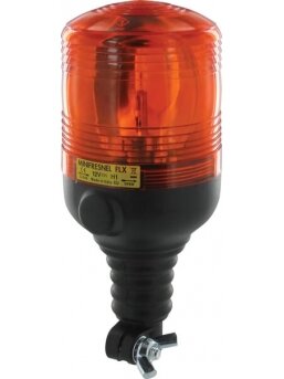 Besisukantis švyturys, 12 V, lankstus tvirtinimas ant stulpo, Ø 122 mm x250 mm, Sirena 1 Besisukantis švyturys, 12 V, lankstus tvirtinimas ant stulpo, Ø 122 mm x250 mm, Sirena 1