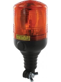 Besisukantis švyturys, 12 V, lankstus tvirtinimas ant stulpo, Ø 122 mm x250 mm, Sirena Besisukantis švyturys, 12 V, lankstus tvirtinimas ant stulpo, Ø 122 mm x250 mm, Sirena
