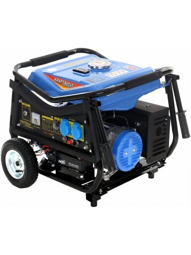 Benzininis vienfazis elektros generatorius 3000W 12/230V (KD144) Benzininis vienfazis elektros generatorius 3000W 12/230V (KD144)