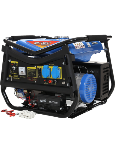 Benzininis vienfazis elektros generatorius 3000W 12/230V KRAFT&DELE, KD143 Benzininis vienfazis elektros generatorius 3000W 12/230V KRAFT&DELE, KD143