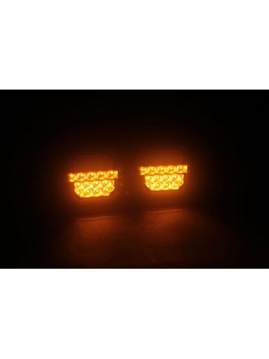 Belaidis LED priekinių žibintų rinkinys 2