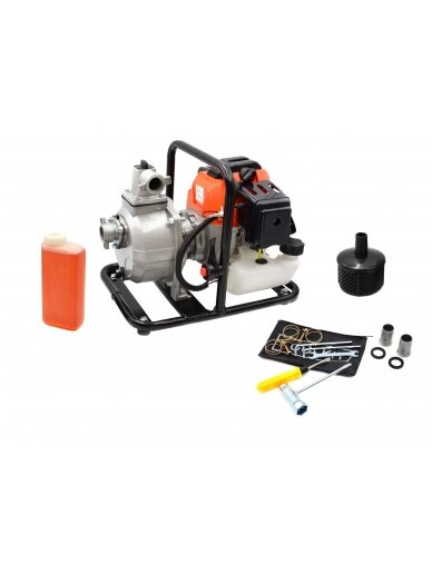 Benzininis vandens siurblys 3KW 1" Benzininis vandens siurblys 3KW 1"