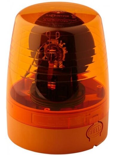Besisukantis halogeninis švyturėlis, 24 V, korpusas geltonas, tvirtinamas varžtais, Ø 147 mm x190,5 mm, JuniorPlus by Hella Besisukantis halogeninis švyturėlis, 24 V, korpusas geltonas, tvirtinamas varžtais, Ø 147 mm x190,5 mm, JuniorPlus by Hella