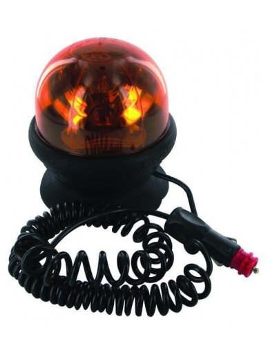 Besisukantis švyturėlis 55W, 12V, magnetinis, Ø 130mm x145mm, Saturnello, Sacex Besisukantis švyturėlis 55W, 12V, magnetinis, Ø 130mm x145mm, Saturnello, Sacex