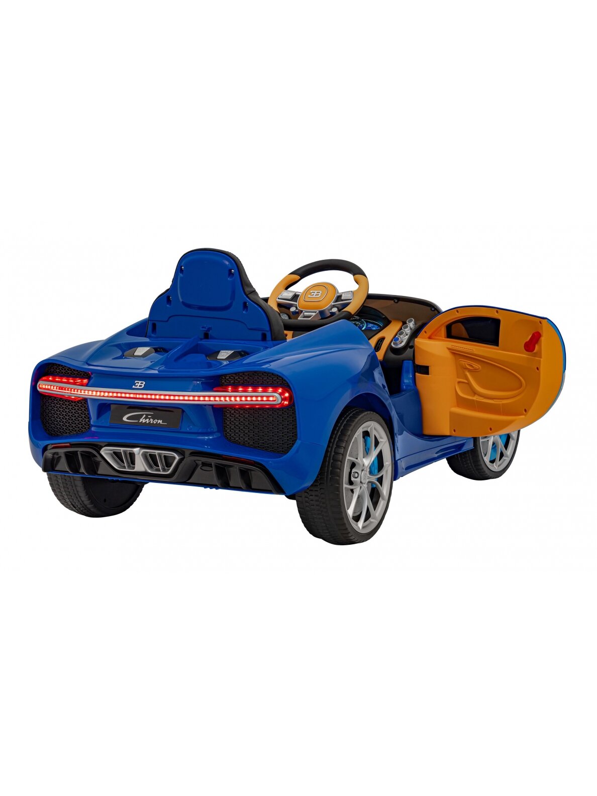 Bugatti Chiron Blue Elektromobilis vaikams 5 Bugatti Chiron Blue Elektromobilis vaikams 5