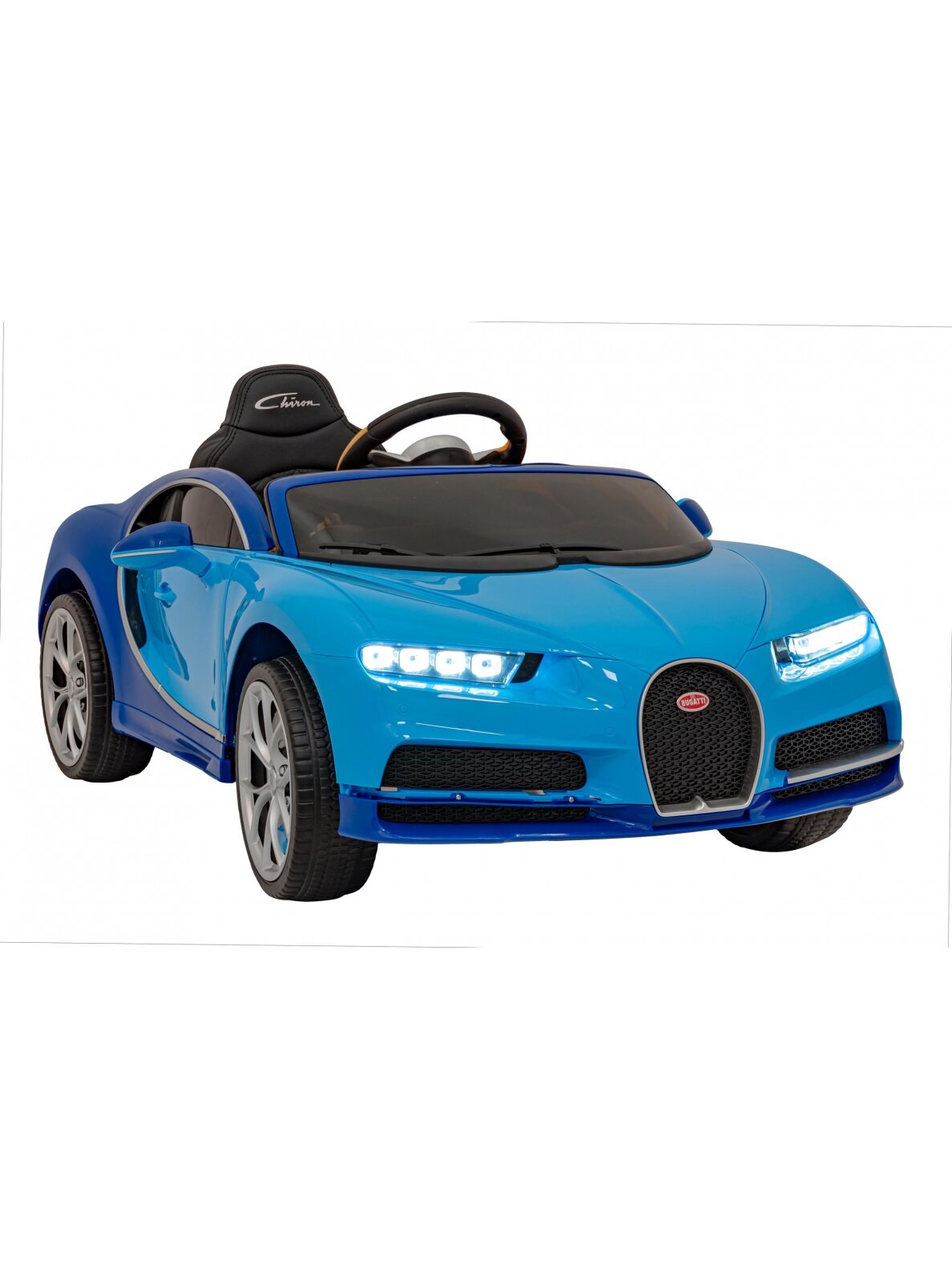 Bugatti Chiron Blue Elektromobilis vaikams Bugatti Chiron Blue Elektromobilis vaikams