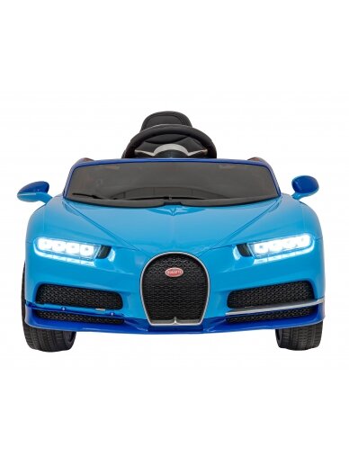 Bugatti Chiron Blue Elektromobilis vaikams 1 Bugatti Chiron Blue Elektromobilis vaikams 1
