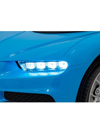 Bugatti Chiron Blue Elektromobilis vaikams 12